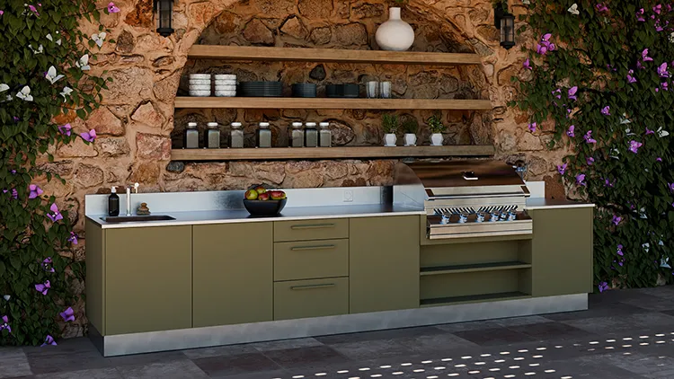 cuisine exterieur bahia choix coloris