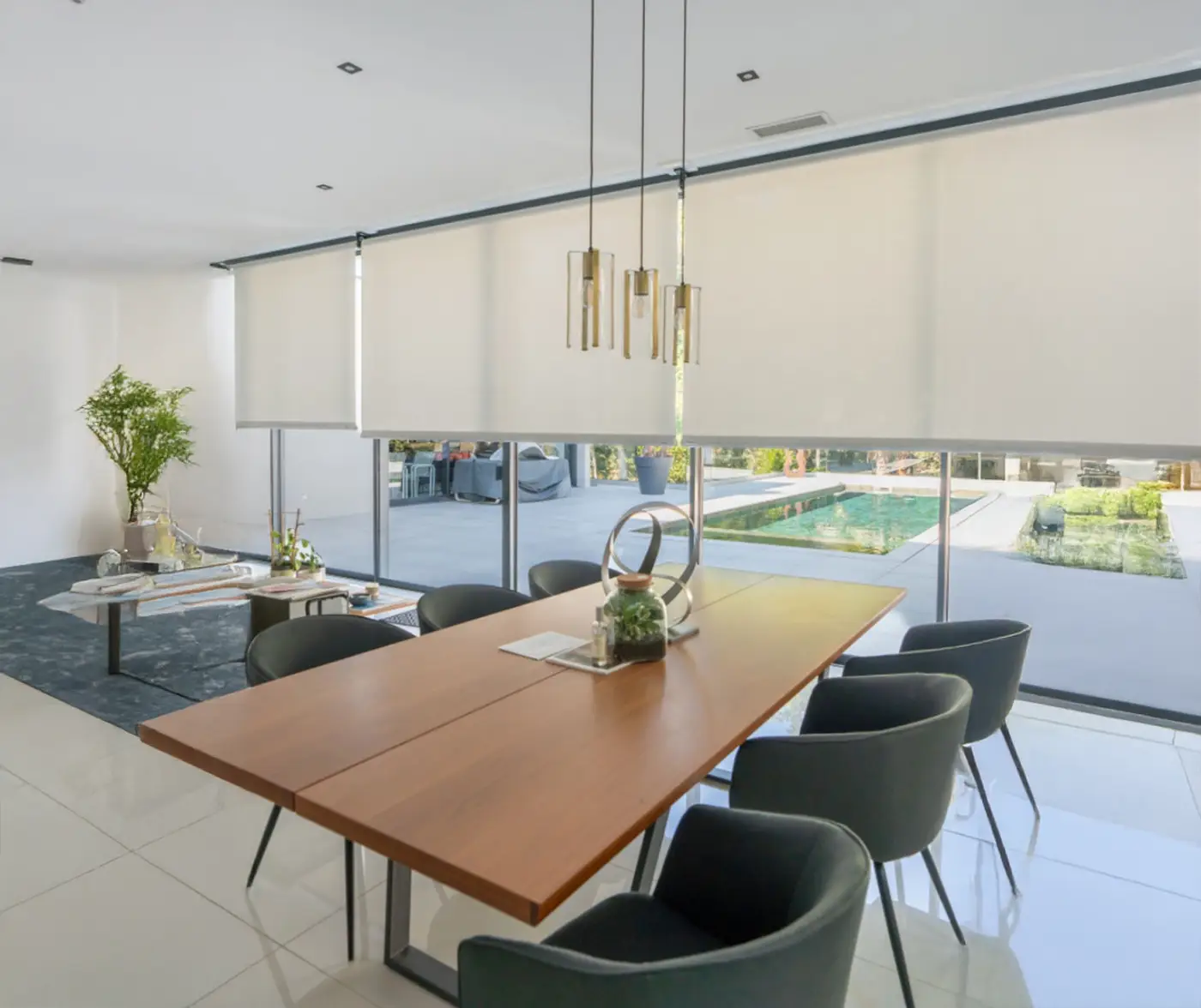 stores-menuiseries-sur-mesure veranda et mitoyennete