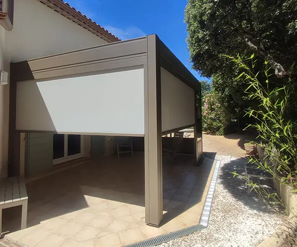 Réalisation d’une pergola à St Siffret dans le Gard