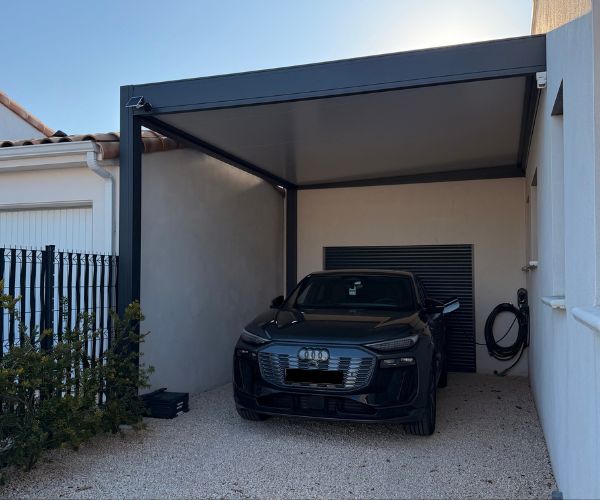 Réalisation d&rsquo;un Carport & d&rsquo;une Véranda Rénoval à Marguerittes, dans le Gard